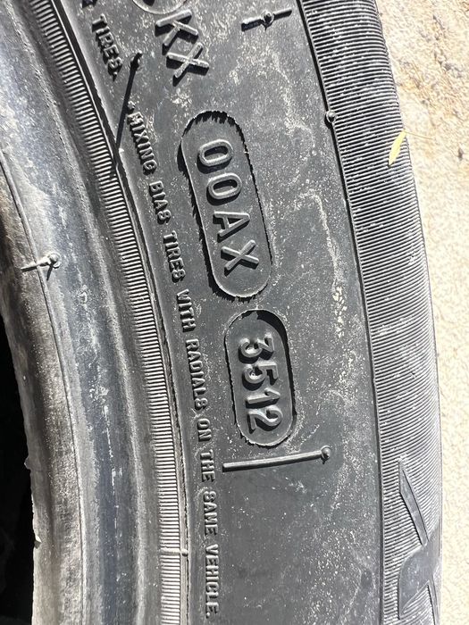 Michelin шины Камриден шыққан 2 шт