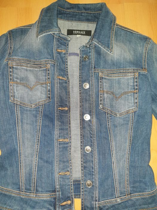Vand geaca Denim Versace couture