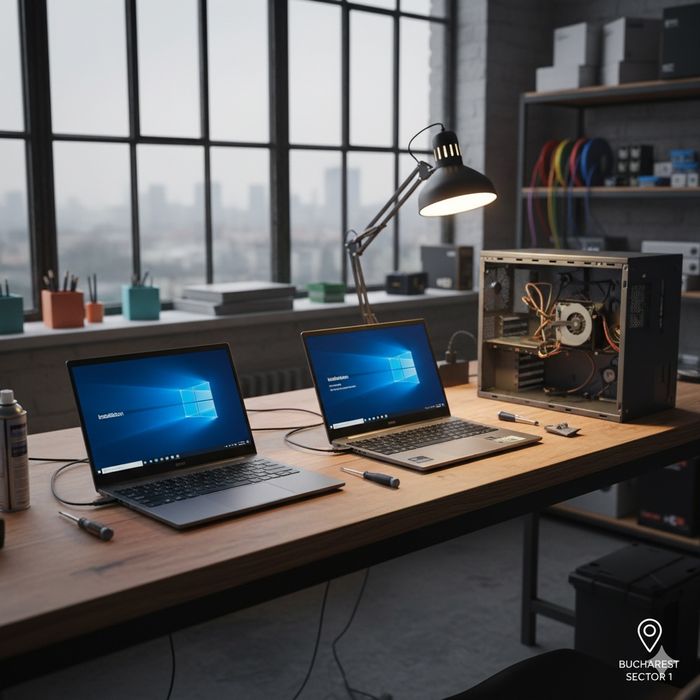 Instalare Windows 11 / Office 365 şi curăţare laptop - servicii IT loc