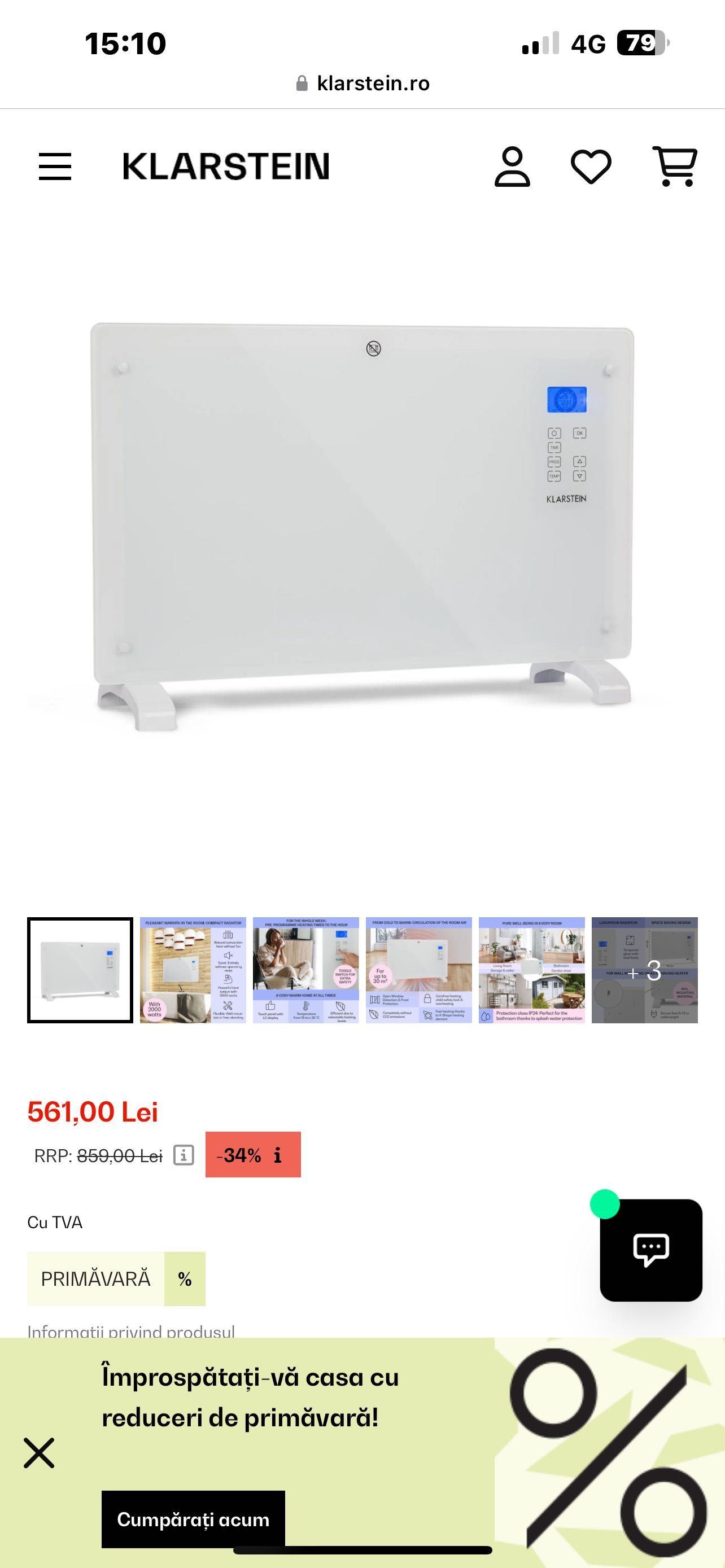 Radiator de perete / cu suport de podea , cu convector