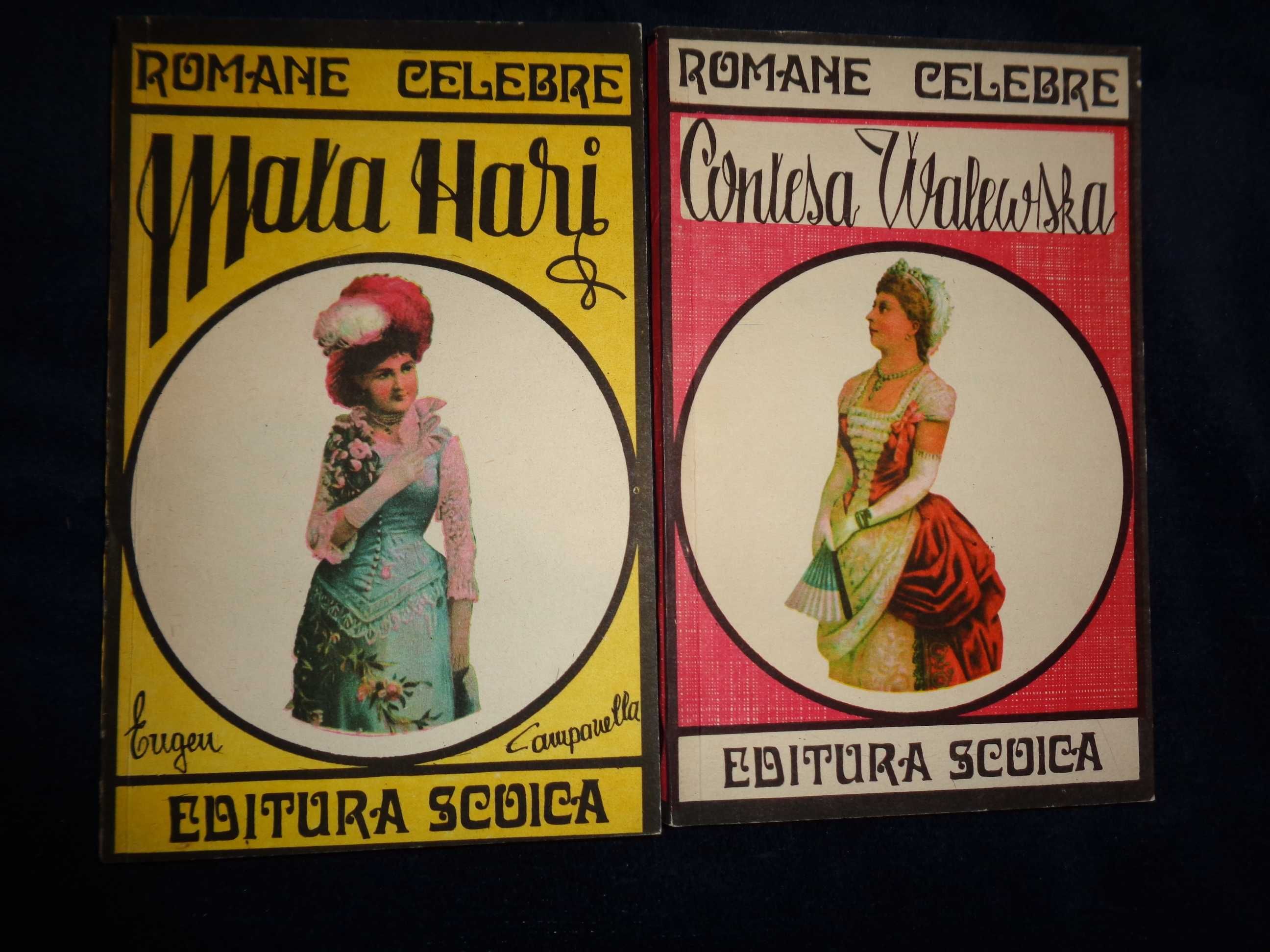 Mata Hari + Contesa Walewska ( 2 carti din colectia "romane celebre" )