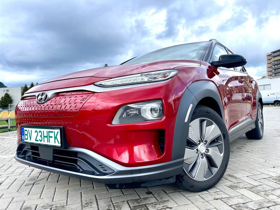 Hyundai KONA Hyundai Kona electric baterie 64 kw 204 cp pompa caldura ventilație