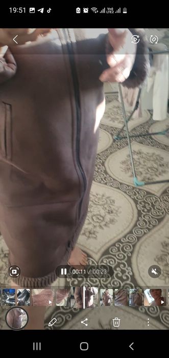 Дубленка двух сторонка