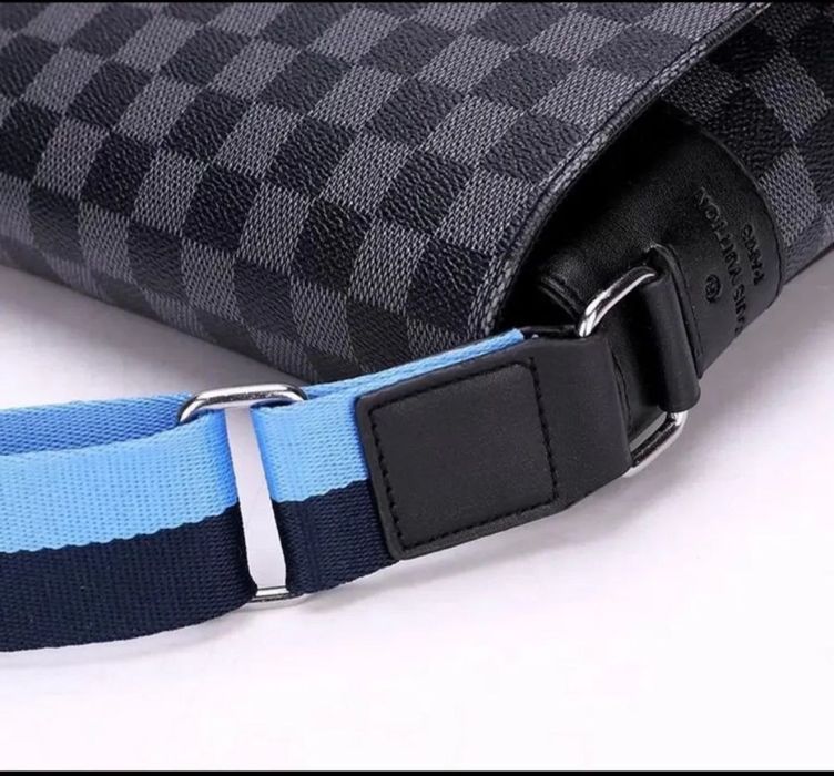 Мужская сумка Louis Vuitton District Damier Graphite PM