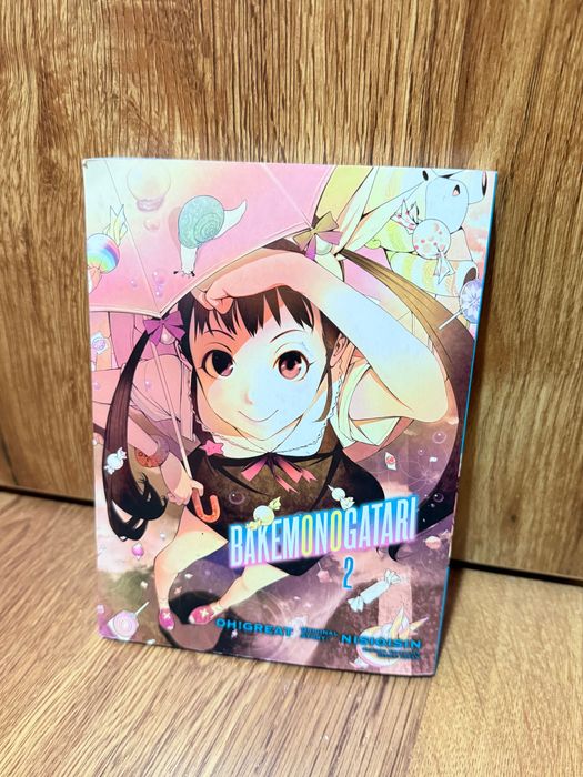 bakemonogatari manga/ манга