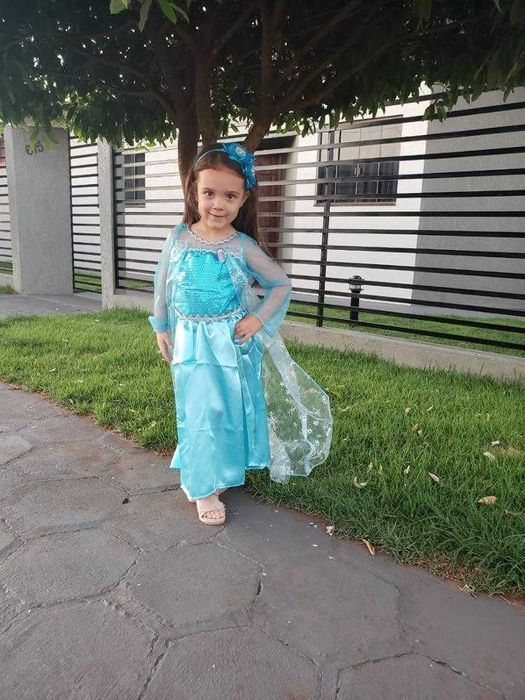 Rochie Rochita NOUA printesa Elsa Frozen 2, 3, 4,5,6,7 ani