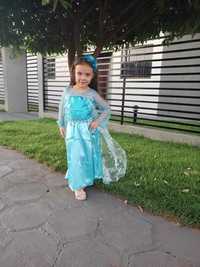 Rochie Rochita NOUA printesa Elsa Frozen 2, 3, 4,5,6,7 ani