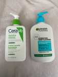 CeraVe и Garnier Hydrating Cleanser
