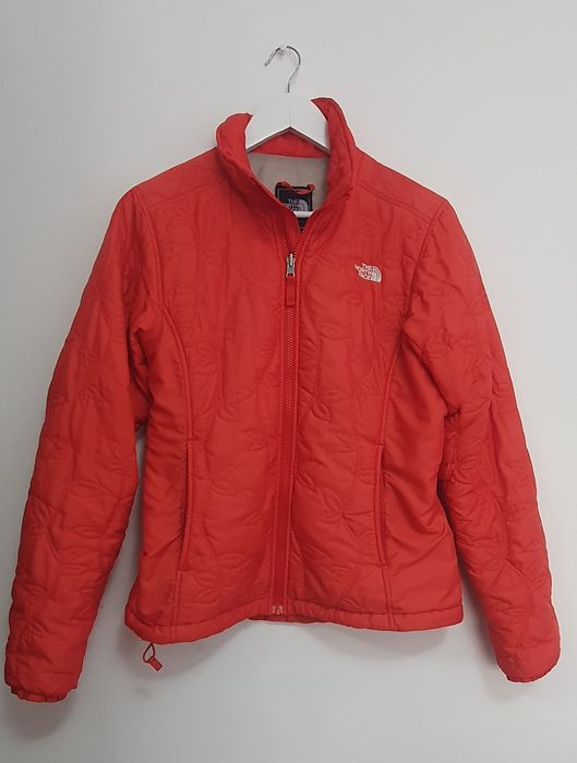 Vand geaca dama portocalie originala The North Face