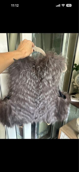 Vesta blana naturala