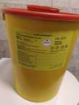 9 recipiente la 10 litri  din plastic pentru Deșeuri medicale intepato