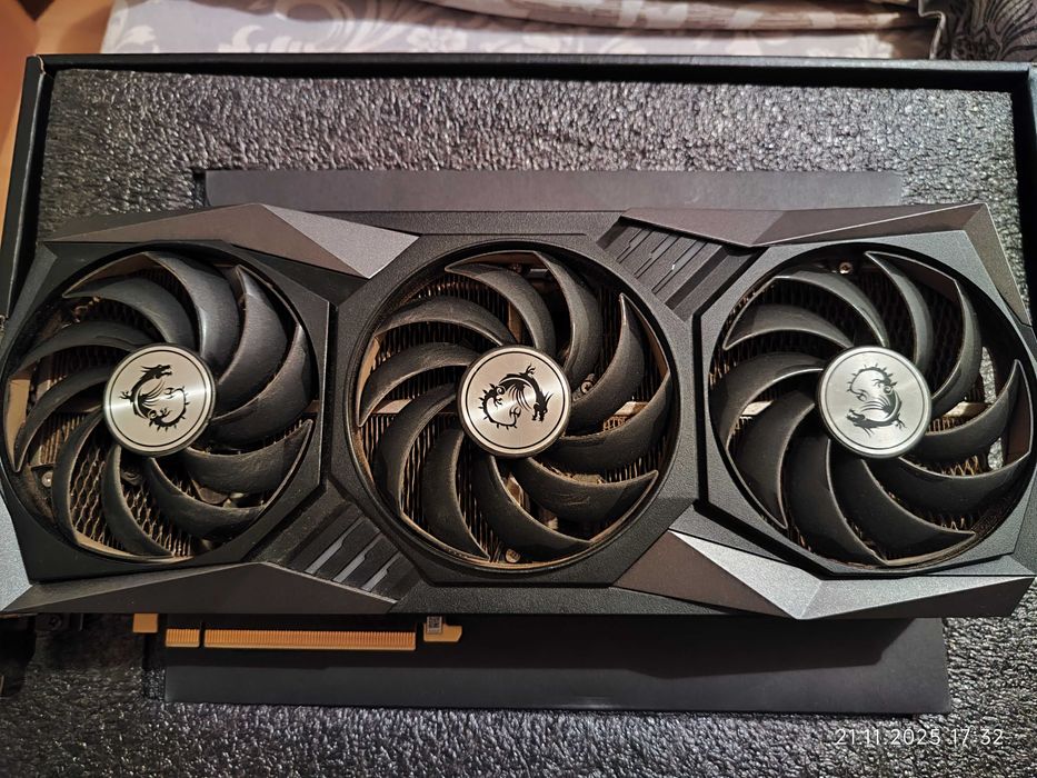Видеокарта RTX 3070Ti 8GB MSI Gaming X Trio