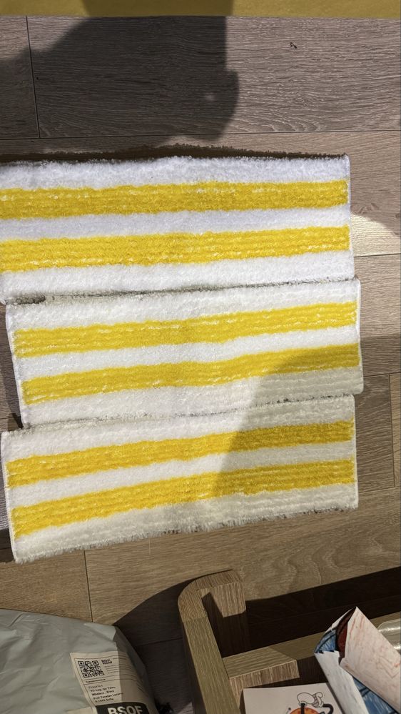 Три броя моп за парочистачка Karcher