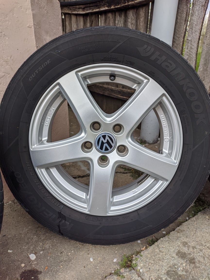 Jante aliaj Volkswagen Polo 15 inch 5x100 5.5J ET40 VW Golf, Polo Audi