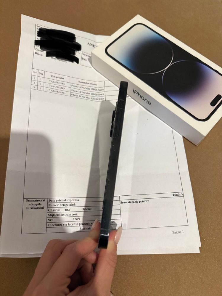 !! Pret FIX !! Iphone 14 Pro Max 128 GB spate spart
