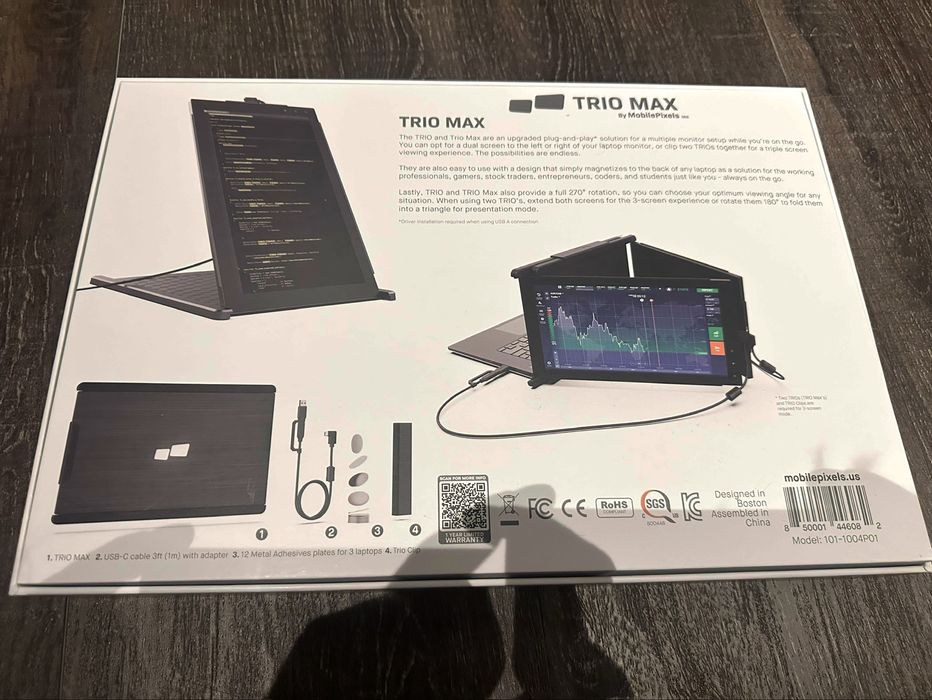 Vand 2 monitoare plug and play Trio Max MobilePixels