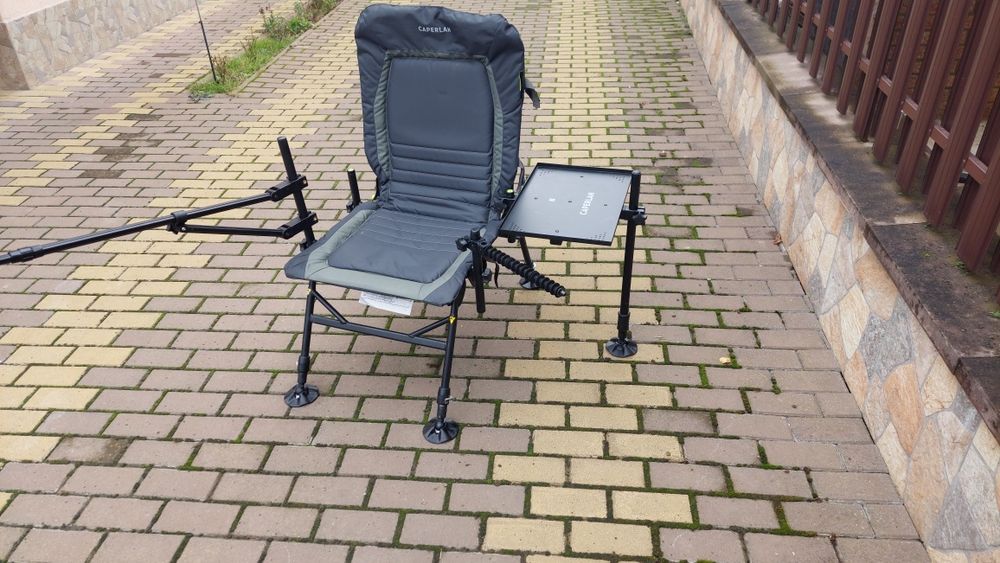 Scaun pescuit feeder caperlan + accesorii