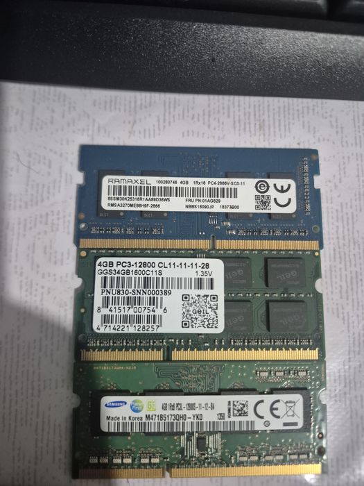 Ddr3 и ddr4 оперативный память для ноутбуков