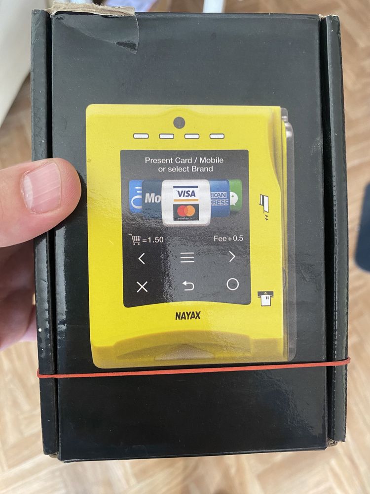 Cititor carduri bancare tip Nayax