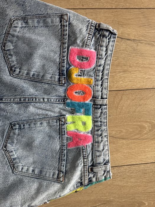 Дънки Djofra, Размер М, ръчно нарисувани