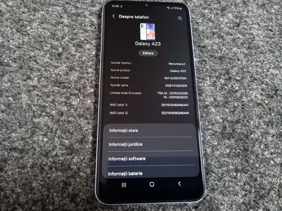 Telefon Samsung Galaxy A23 - Samsung Galaxy A10