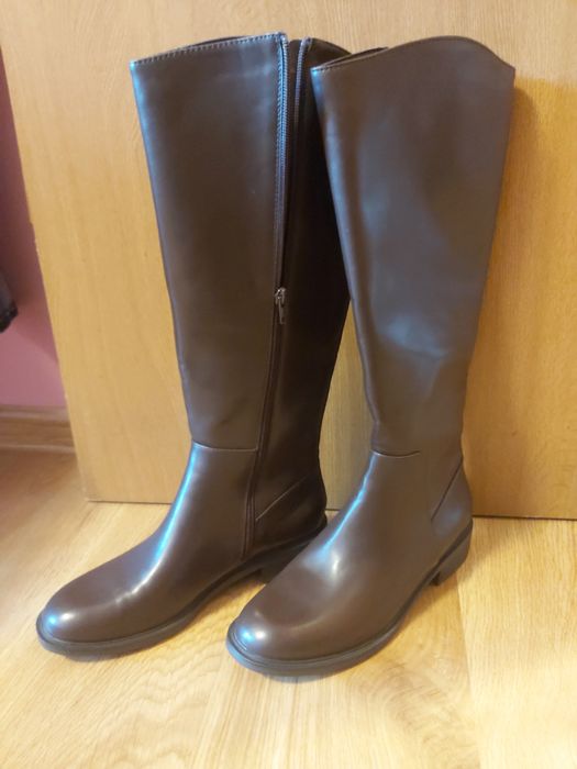 Нови тъмно кафяви ботуши Graceland 39 н.