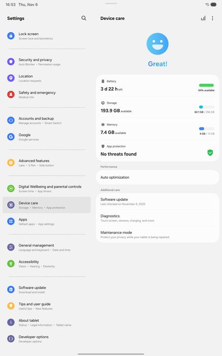 Tabletă Samsung Galaxy Tab S9 FE+ Plus, 5G, 12GB RAM, 256GB, garanție