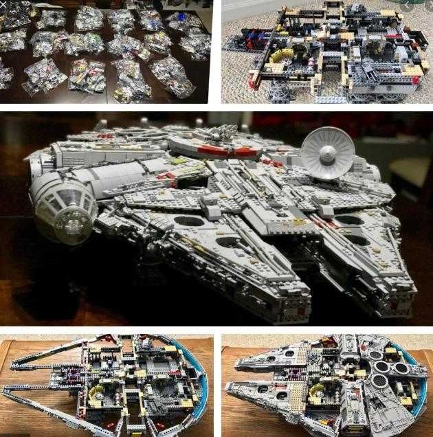 Vand Lego Lepin , Star Wars Millenium Falcon  8445 piese