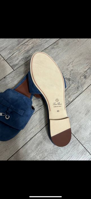 Женские шлепки Loro Piana