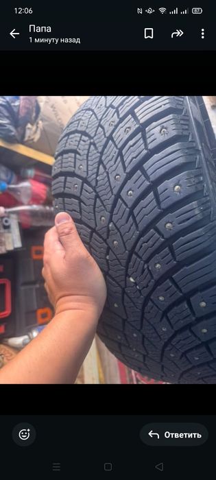 Продам шины с шипами