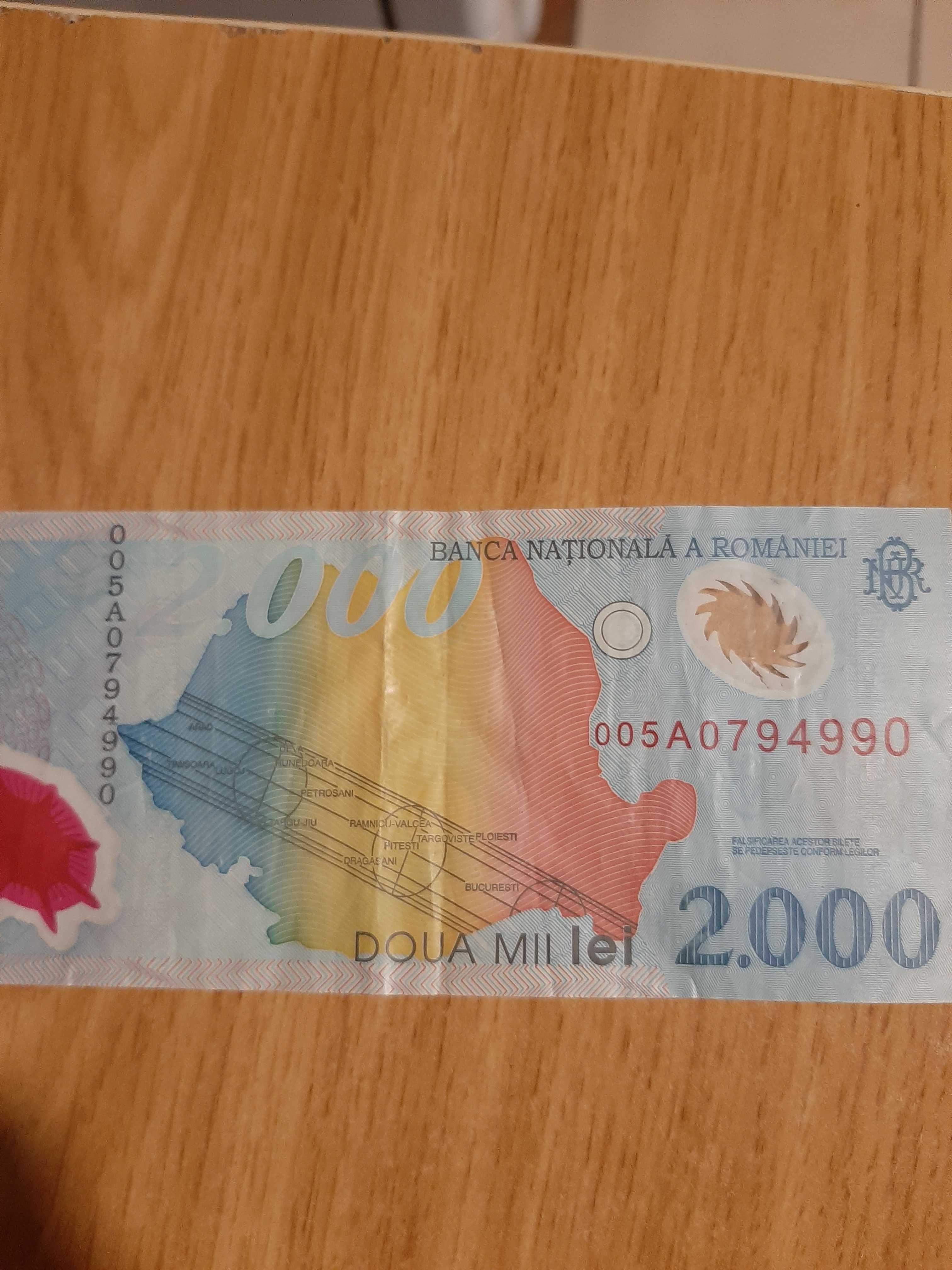 Bancnotă cu eclipsa 1999