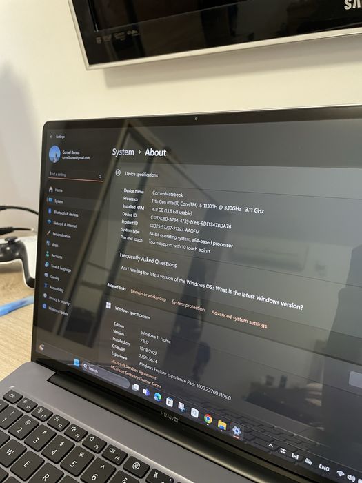 Laptop Huawei Matebook 14S
