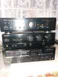 Ampl.DENON,PIONER, DENON cu Radio,Sehnedeir cu Boxe,Tv. PANAS., GRUNDI
