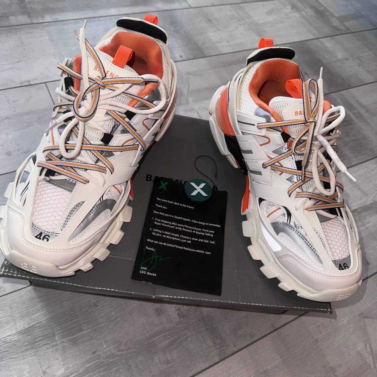 Balenciaga Track White Orange 45-46