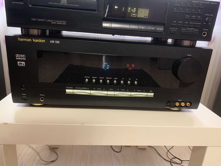 Statie Karman Kardon AVR 1550. cadou Cd player