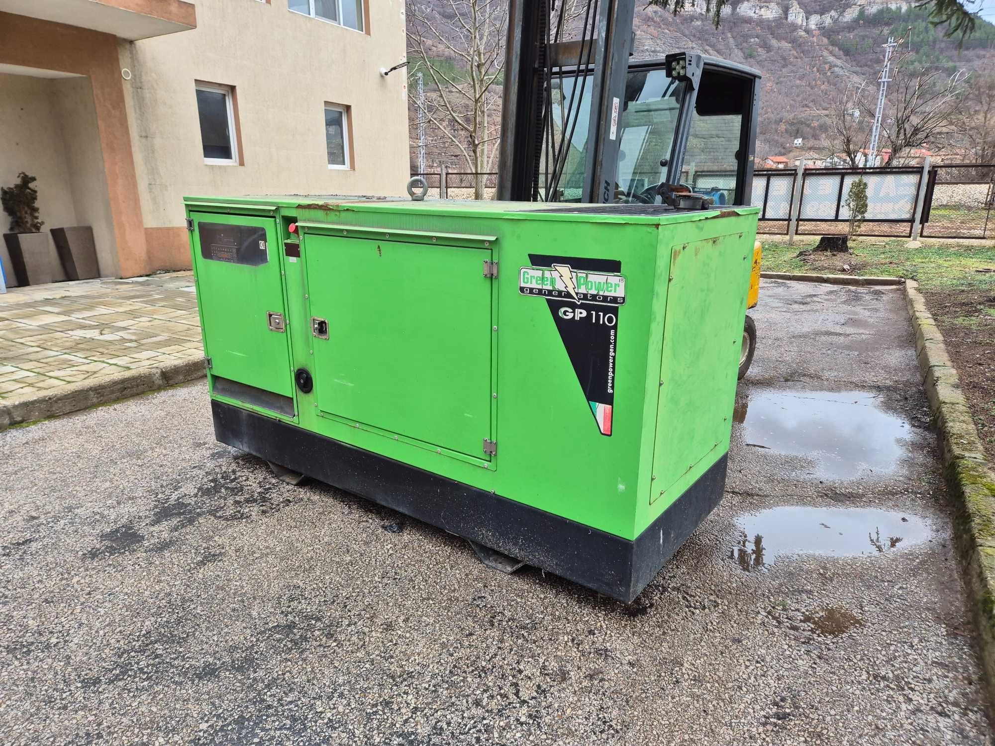 Tрифазен дизелов генератор Green Power GP 110, 97 kVA