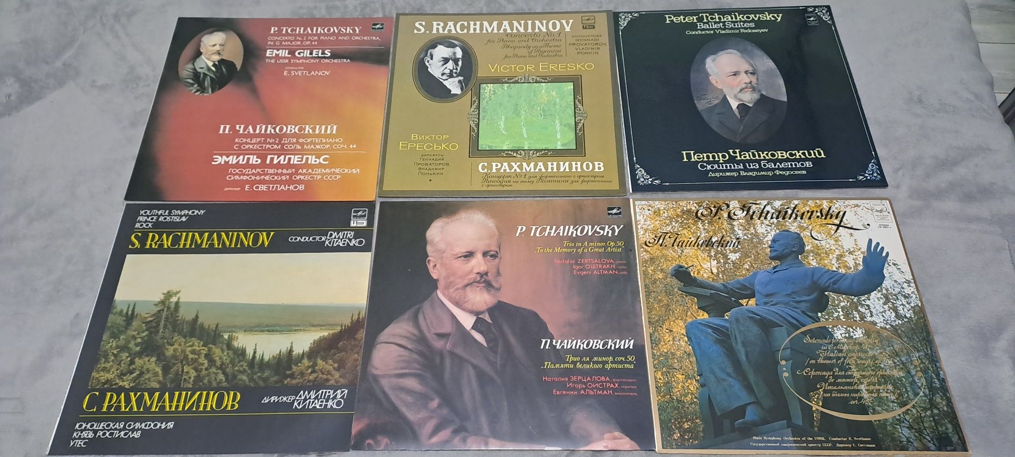 Vand discuri vinil muzică clasică Made in Cehoslovacia si Urss