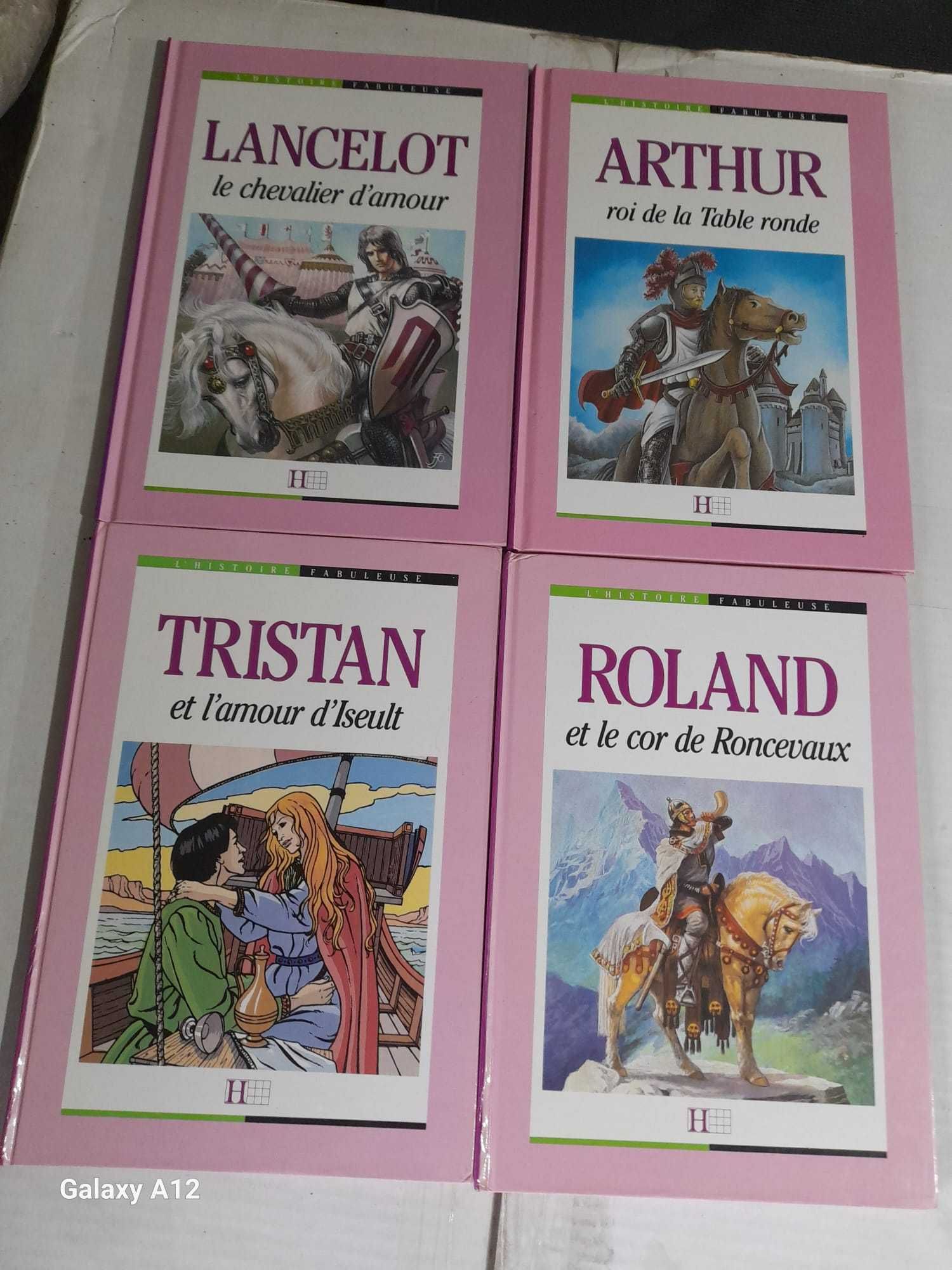 Carti povesti ilustrate, enciclopedii tineret , romane, limba franceza