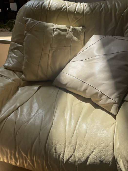 Canapele set piele naturala