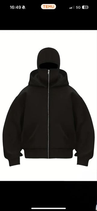 Суичер с пълно закопчаване