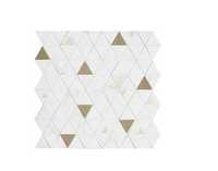 Marazzi Allmarble Golden White Sat. Mosaico Tria 40X43