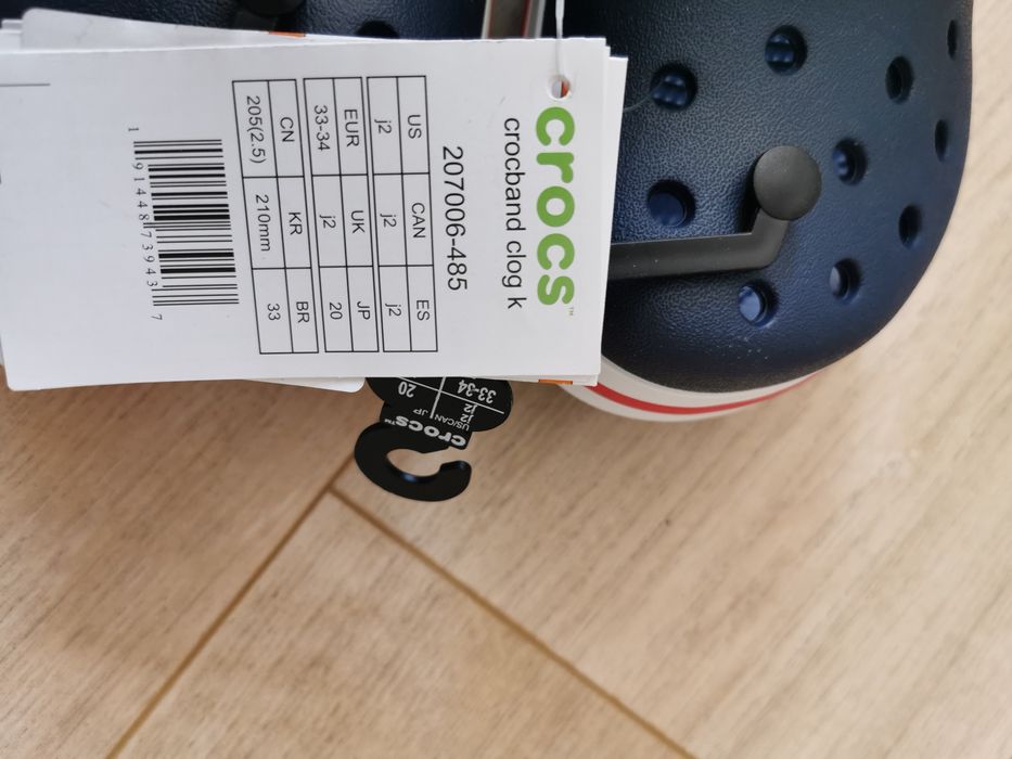 Crocs Clocband Clog, cu eticheta, J2 (33-34)