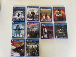 Pachet Jocuri PS4- Metro, Assassins Creed, Red Dead Redemtion, Far Cry