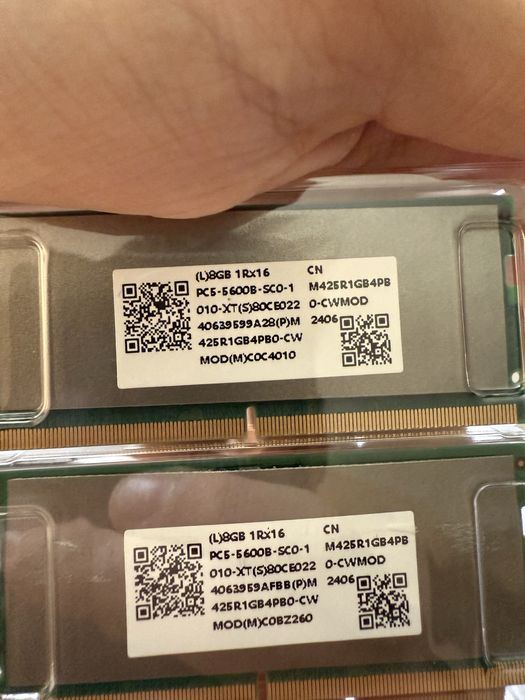 Memorie Ram Laptop DDR5 16GB