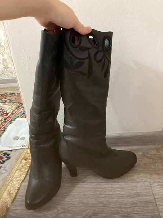 Продам сапоги чистая кожа