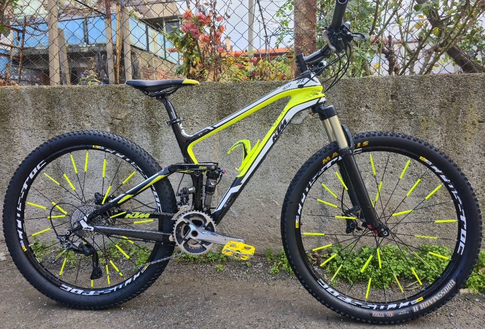 Карбонов KTM Scarp 27.5 M размер 2x10 Скорости Full Fox