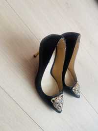 Stiletto, piele, 36