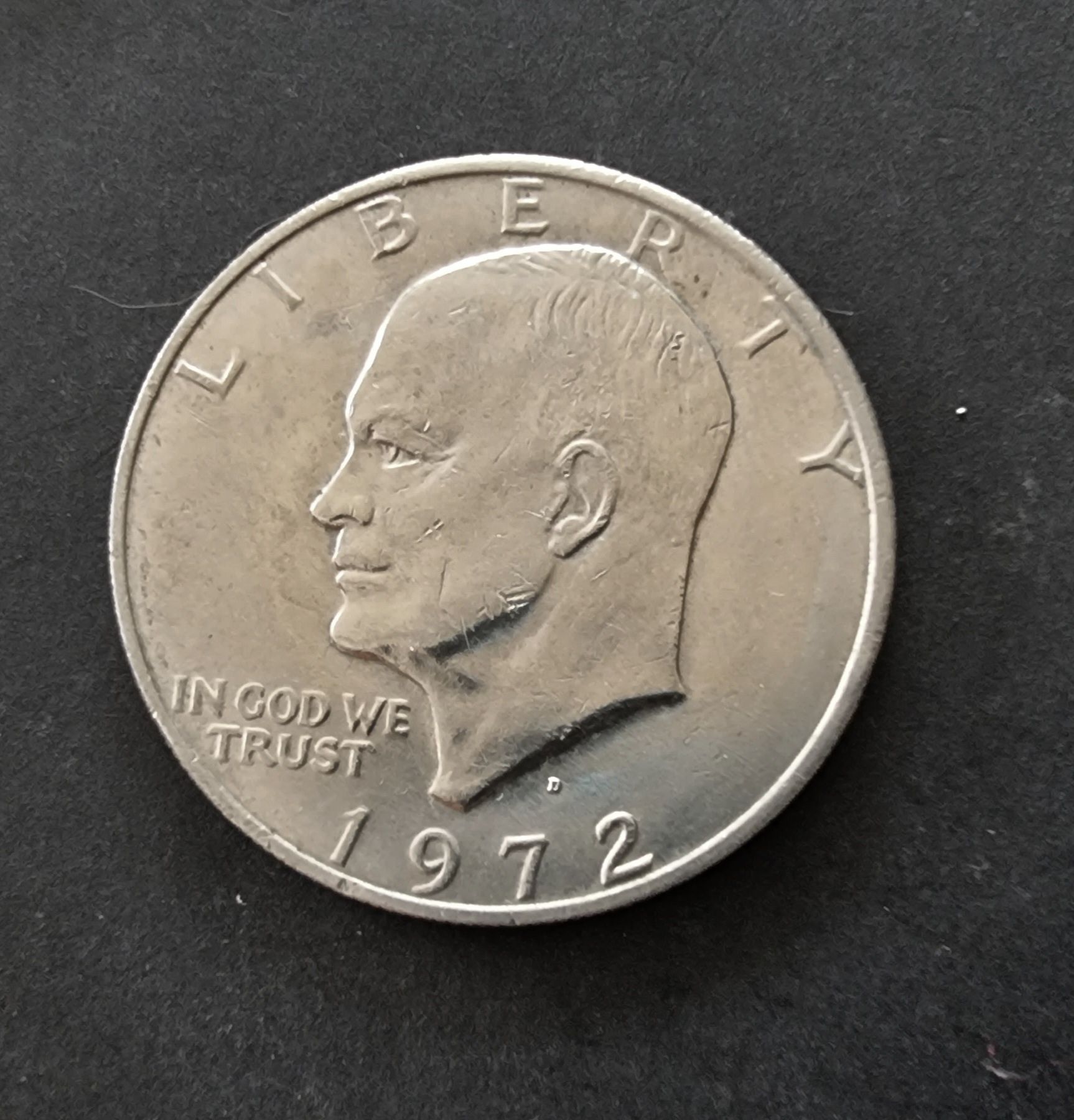 Монети. Оригинална Американска  монета . 1 долар.  1974 год.