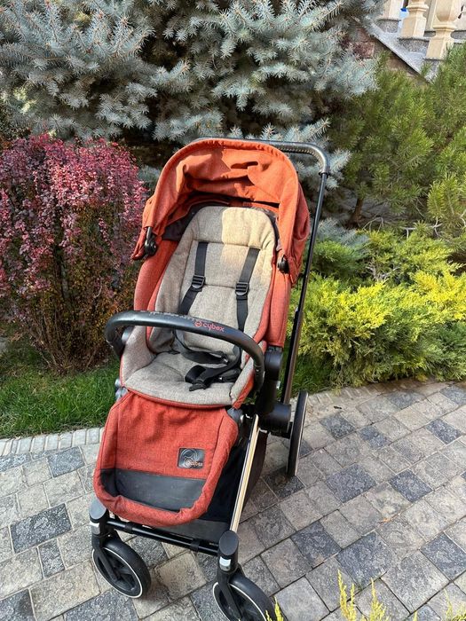 Cybex- Коляска прогулочная Priam Lux Autumn Gold