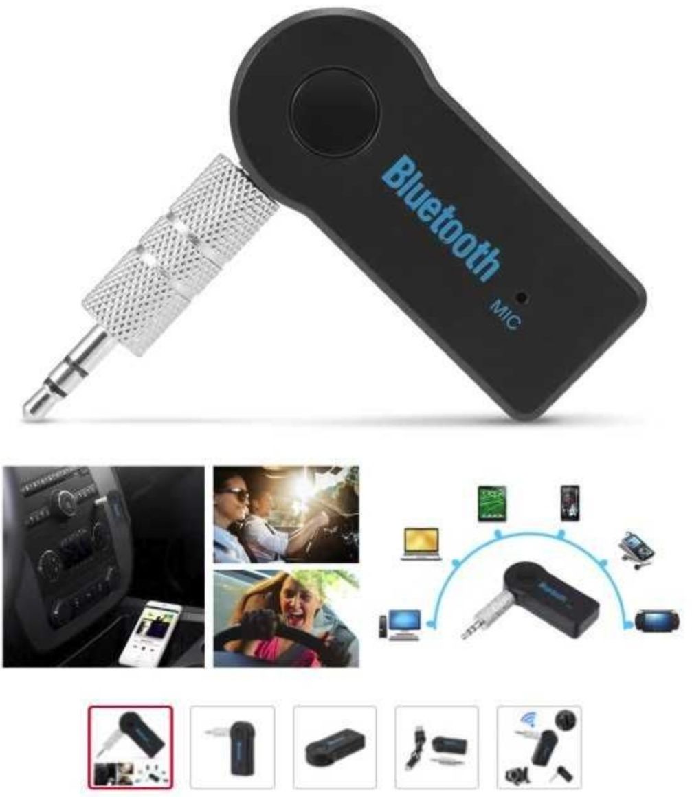 Безжичен Bluetooth 3,5мм AUX IN аудио адаптер
